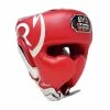RIVAL BOXING RIVAL RHG100 PROFESSIONAL HEADGEAR - RED/SILVER