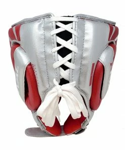 RIVAL BOXING RIVAL RHG100 PROFESSIONAL HEADGEAR - RED/SILVER