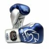 RIVAL BOXING STRIKING RIVAL RS100 PROFESSIONAL SPARRING GLOVES - BLUE/SILVER