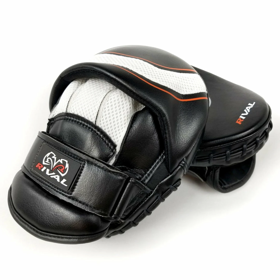 RIVAL BOXING RIVAL RPM1 ULTRA PUNCH MITTS - BLACK STRIKING