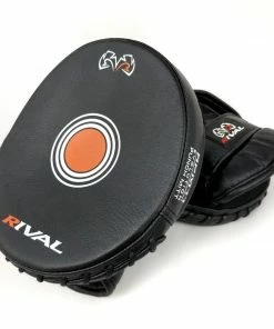 RIVAL BOXING RIVAL RPM11 EVOLUTION PUNCH MITTS - BLACK STRIKING