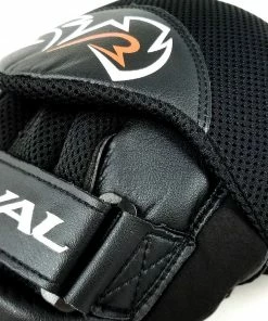 RIVAL BOXING RIVAL RPM5 PARABOLIC PUNCH MITTS - BLACK