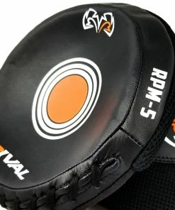 RIVAL BOXING RIVAL RPM5 PARABOLIC PUNCH MITTS - BLACK