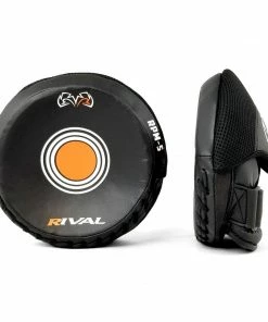 RIVAL BOXING RIVAL RPM5 PARABOLIC PUNCH MITTS - BLACK