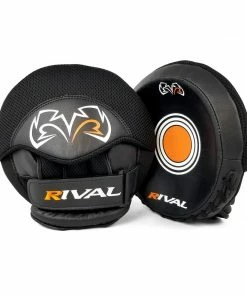 RIVAL BOXING RIVAL RPM5 PARABOLIC PUNCH MITTS - BLACK