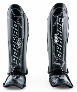 Yokkao INSTITUTION SHIN GUARDS - BLACK