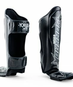 Yokkao INSTITUTION SHIN GUARDS - BLACK