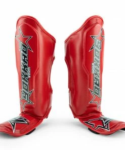Yokkao STRIKING INSTITUTION SHIN GUARDS - RED