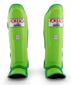 Yokkao STRIKING MATRIX LIME ZEST SHIN GUARDS