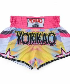 Yokkao 90’S CARBONFIT SHORTS - RAINBOW STRIKING