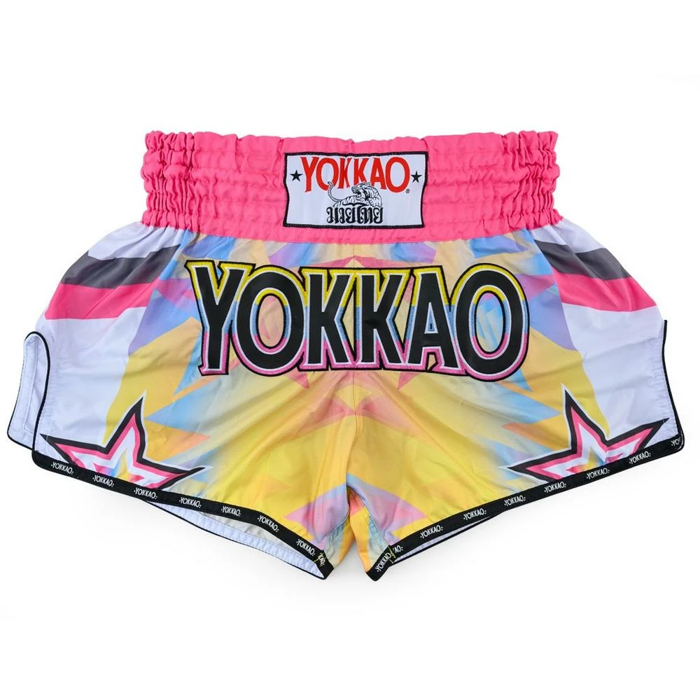 Yokkao 90’S CARBONFIT SHORTS - RAINBOW STRIKING
