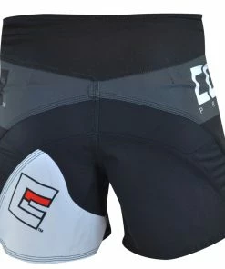 COMBAT CORNER SUPREME HYBRID FIGHT SHORTS - CHARCOAL