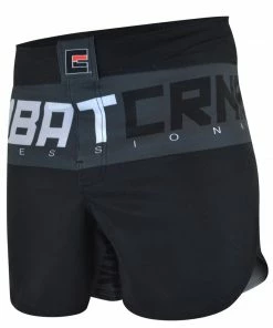 COMBAT CORNER SUPREME HYBRID FIGHT SHORTS - CHARCOAL