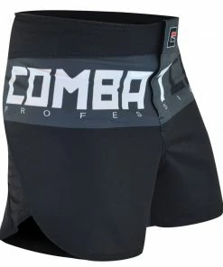 COMBAT CORNER SUPREME HYBRID FIGHT SHORTS - CHARCOAL