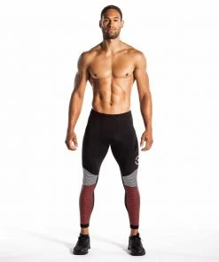 VIRUS VTRON PANTS - BLACK/LASER RED BJJ