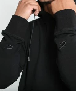 Boxraw HOODIES & SWEATSHIRTS MARCIANO HOODIE - BLACK