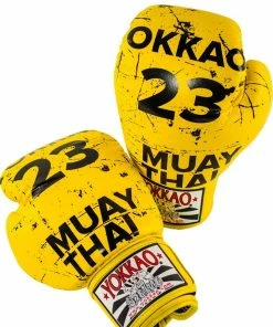 STRIKING YOKKAO URBAN BOXING GLOVES - YELLOW