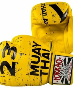STRIKING YOKKAO URBAN BOXING GLOVES - YELLOW