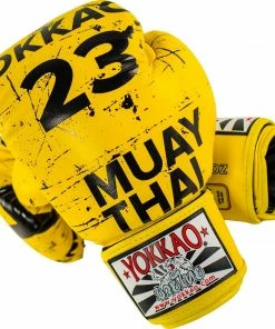 STRIKING YOKKAO URBAN BOXING GLOVES - YELLOW