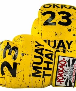 STRIKING YOKKAO URBAN BOXING GLOVES - YELLOW
