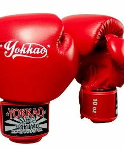 Yokkao VERTIGO RED MUAY THAI GLOVES