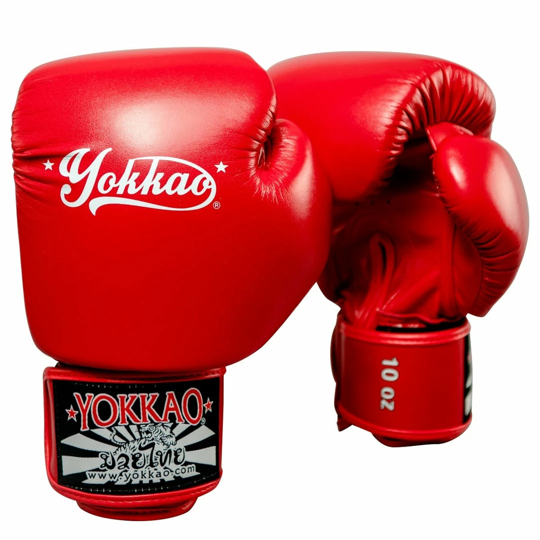 Yokkao VERTIGO RED MUAY THAI GLOVES