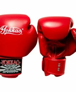 Yokkao VERTIGO RED MUAY THAI GLOVES