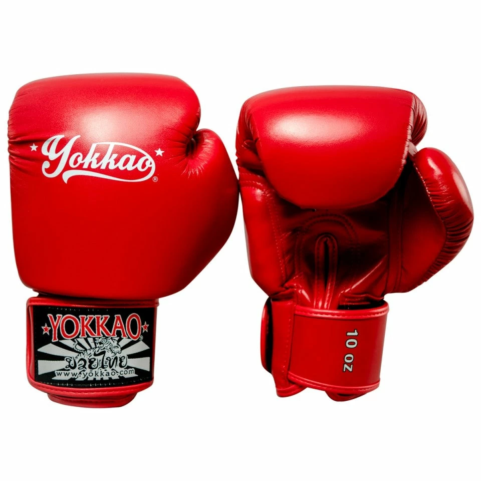 Yokkao VERTIGO RED MUAY THAI GLOVES