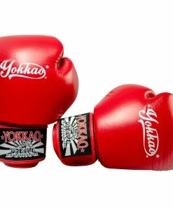 Yokkao VERTIGO RED MUAY THAI GLOVES