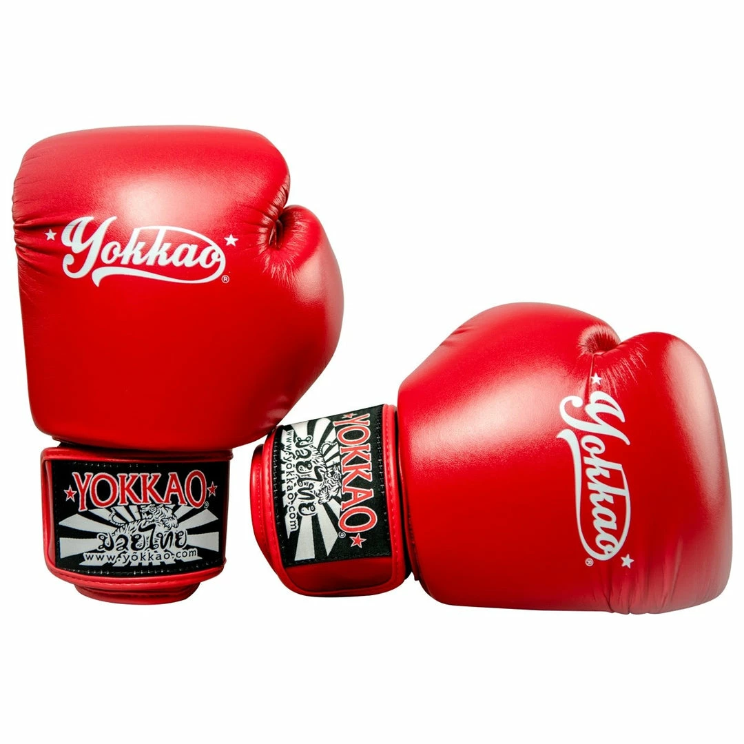 Yokkao VERTIGO RED MUAY THAI GLOVES