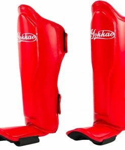 Yokkao VERTIGO RED SHIN GUARDS