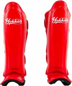 Yokkao VERTIGO RED SHIN GUARDS