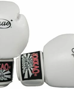 Yokkao VERTIGO WHITE MUAY THAI GLOVES