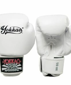 Yokkao VERTIGO WHITE MUAY THAI GLOVES