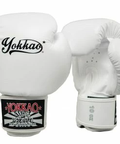 Yokkao VERTIGO WHITE MUAY THAI GLOVES