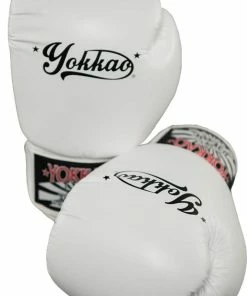 Yokkao VERTIGO WHITE MUAY THAI GLOVES