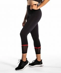 VIRUS VITAL 7/8 PANTS - BLACK LASER RED