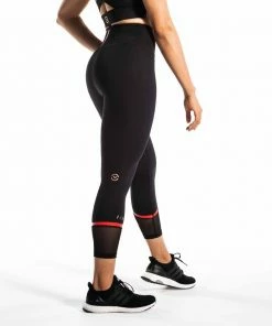 VIRUS VITAL 7/8 PANTS - BLACK LASER RED