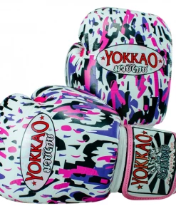 YOKKAO APACHE PINK BOXING GLOVES