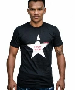 YOKKAO HIGH KICK JERSEY - BLACK