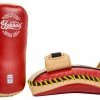 YOKKAO CURVED KICKING PADS - VINTAGE RED STRIKING