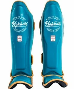 YOKKAO VINTAGE BLUE SHIN GUARDS STRIKING